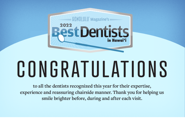 Congratulations 2022 Best Dentists